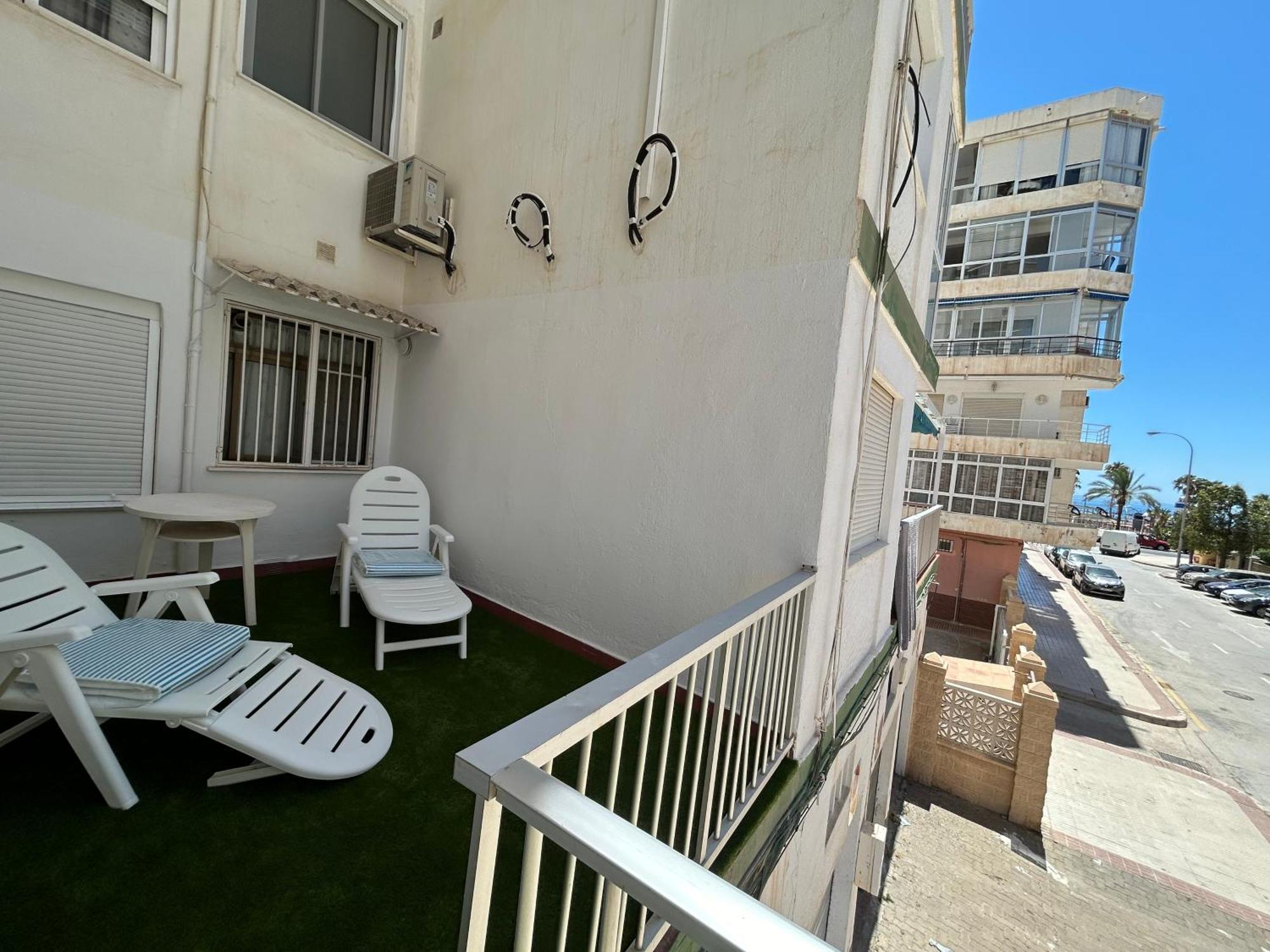 Blue Apartament Torre Del Mar Extérieur photo